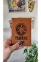 Yamaha Leather Stitched License Case Container Motor License Holder License Protector