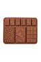 قالب شوكولاتة - سيليكون - قرصي متنوع (SCK-87)
