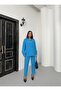 Women's Double Linen Shirt, Trousers, Top and Bottom Set - 6