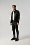 Baby Collar Washable Jumbo Leather Jacket Black 5020-201 - 6