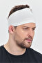Men's Cotton Combed Non-Slip Flexible Extra Thin Reflect the Style Sports Sweat Hair Band - 4
