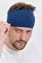 Men's Cotton Combed Non-Slip Flexible Extra Thin Reflect the Style Sports Sweat Hair Band - 4
