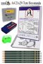 A4 Ring Binder Sketchbook Spralli 50 Sheets Charcoal Drawing Set Fatih Graduated Pencil Dough Eraser Exam