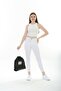 Black and White Backpack - 3