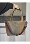 Crossbody Shoulder Bag - Brown Waxed Canvas Medium Size Satchel Bag - 3