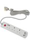 وصلة كهربائية سيف 3 فتحات 5 متر مع USB - 2