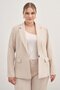 Lined Single Button Blazer
