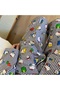 Unisex Checkered Hello Kitty Detail Pajamas