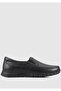 أحذية نسائية جلدية سوداء