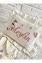 Embroidered Muslin Girl Suit - 4