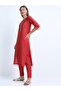 Women Cotton Striped Kurta with Trousers - 2