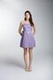 Girl/Teenager New Design Shiny Fabric Full Mold Short Evening Dress 5506 - 3