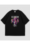 Unisex Oversize T-Shirt with Led Zeppelin Design