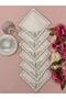 Cocktail Coffee Presentation Napkin, Coffee Side Presentation Holder Embroidered Coffee Side 6 Pieces Fabric Presentation Napkin - 3