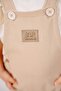 Baby Kids Beige Cotton 2-Piece Romper Set Trend Fashion Bottom Top Set - 5