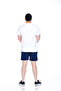 Mooncover Men's Summer Pajama Set with Pockets 100% Cotton – Navy Blue / White - 5