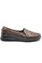 Olivia Genuine Leather Orthopedic Comfort Women's Casual Shoes Taba - 2