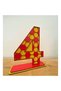 4Th Birthday Table Decoration-2 (Galatasaray Themed Yellow-Red) - 3