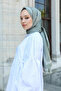 Premium Lux Original Monogram Shawl (Silk Voile, High Quality, Lightweight, Casual, Stylish, Testure Clothing) - 4