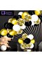 Confetti Balloons Pack of 40 Birthday Decorations Premium Latex Balloons - 3