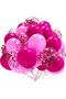 Confetti Balloons 30Pcs Fuchsia Pink Premium Latex Luxury Balloons