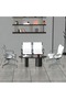 JX 2-Seater Outdoor Bench with Cushions- White - 8