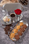 3-Piece (23 cm) Large Boat Oval Silver Stainless Steel Snack Plate Sauce Bowl Steel Plate - 6