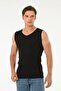 6 Pieces Ribbed V-Neck Zero Sleeve Men's Undershirt 1St Quality Made from 100% Cotton Yarns.