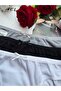 4-Piece Ribbed Women's Panties Set Whiteblackgripudra - 2