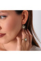June Night Pearl Women's 2-Piece Jewelry Set Earrings Necklace Set Copper Hand Made No Tarnishing - 2