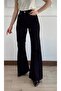 High-Waist Stretch Fabric Flare Jeans - 2