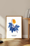 One Piece Wooden Framed Painting Tk0066