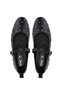 Women's Genuine Leather Black Leather Ballerina Shoes - 5