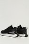 Comfort Sole Lace-Up Black Casual Sports Shoes Men's Sneaker Black - 3