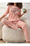 Comfortable Mold Fitilha Printed Women's Pajamas Setvg175
