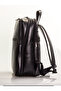 Laptop Backpack |   1027 Black Pu Leather Computer Backpack - 6