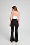Spanish Leg Diver Fabric Full Flexible Maternity Pants - 6