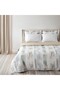 Lumia Double Duvet Cover Set 100% Cotton 210 Tc 83 Wire Satin Digital Printed Green
