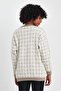 PATTERNED POCKETED KNIT CARDIGAN (A91022-S) - 5