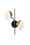 Taran Black Gold 2 Piece 10 Watt Flower Patterned Modern Led Sconce - 4