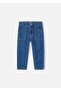 Girl's Dark Blue Denim Trousers 3554 Model - 2