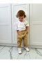 Summer White T-Shirt Cotton Pantalon Bottom Top Set - 5