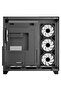 صندوق (GX700-B) Profin Atx Mid-tower، 7 مراوح ARGB مقاس 120 مم، زجاج مقسّى، نوع C، USB 3.0/2.0. - 6