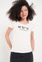 Tricou dama cu imprimeu inima - 3