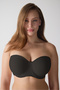 Сутиен без презрамки Basic Plus Size с полуподдръжка - 2
