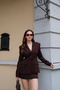 Women's Padded Jacket Skirt Set - 3