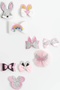 Collet Buckle Set of 9 - Eva Silvery Silver Pink Concept Set - 3