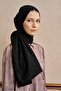 Double Sided Ethnic Pattern Shawl - Black - 3