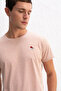 Stripe Tile T-Shirt with Embroidery Detail - 4