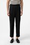 High-waisted italian fit pleated men's trousers